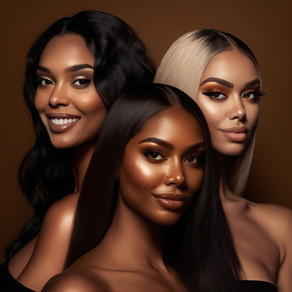 Perruque Lisse closure transparent  4*4 -100%human hair - Densité 210%