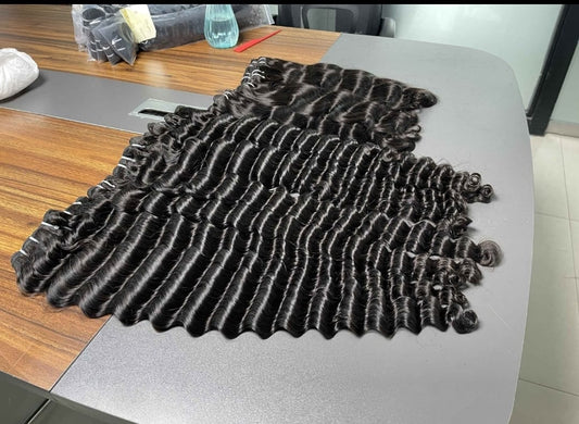 Tissage 100% raw hair cheveux bruts indien - 15A premium SDD