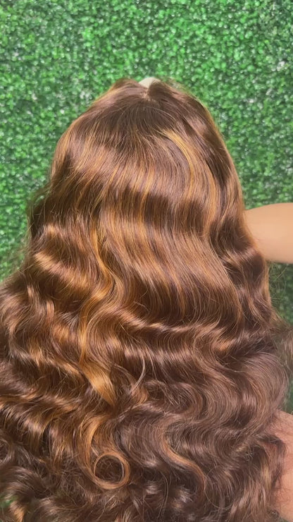 Perruque Bouclée Secilia - 100% Human hair  -densité 300%- closure  4*4- Taille 22